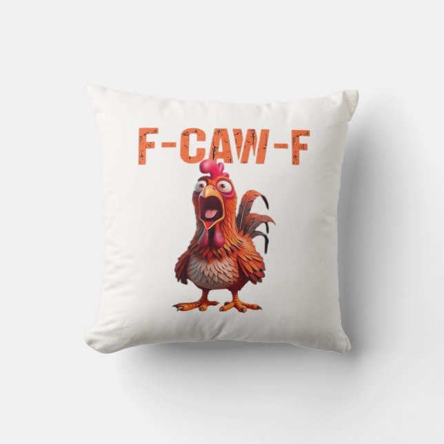 F-Caw-F Classic Basic Design Cushion (Front)