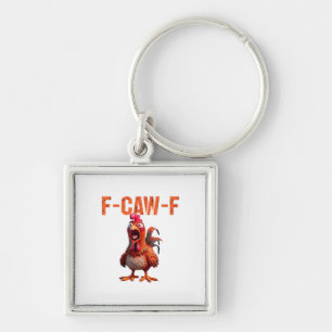 F-Caw-F Classic Basic Design Key Ring