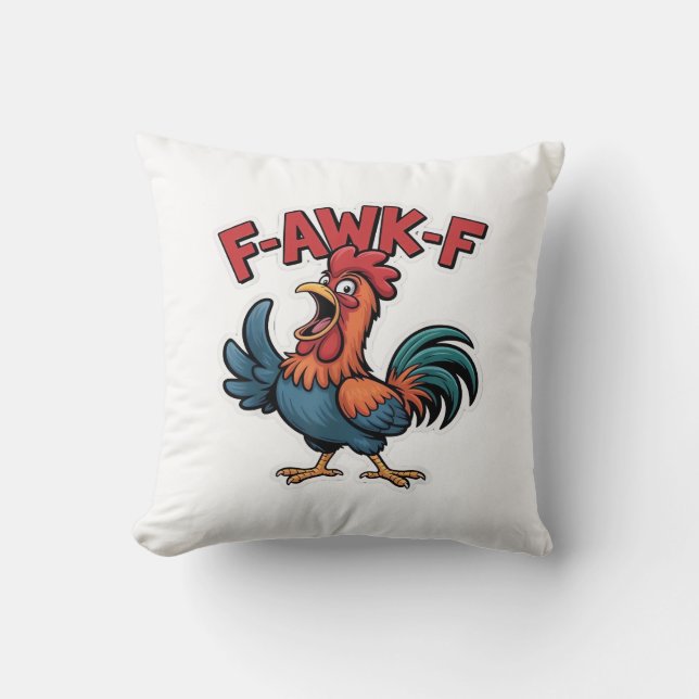 F-Caw-F Classic Cool Unique Cushion (Front)