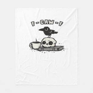 F-Caw-F Classic Cool Unique Fleece Blanket