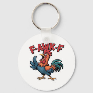 F-Caw-F Classic Cool Unique Key Ring