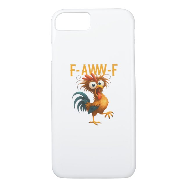 F-Caw-F Classic Creative Casual Case-Mate iPhone Case (Back)