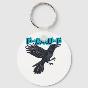 F-Caw-F Classic Creative Casual Key Ring