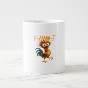 F-Caw-F Classic Creative Casual Large Coffee Mug
