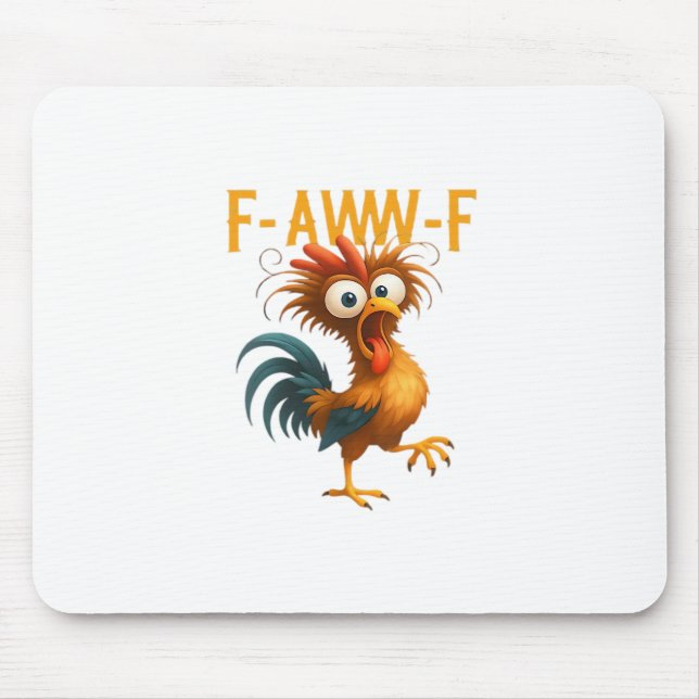 F-Caw-F Classic Creative Casual Mouse Pad (Front)