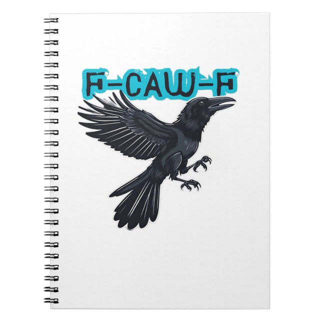 F-Caw-F Classic Creative Casual Notebook (Front)