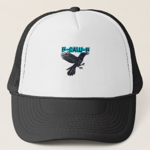 F-Caw-F Classic Creative Casual Trucker Hat
