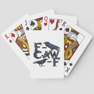 F-Caw-F Classic Creative Style Playing Cards