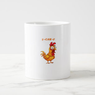F-Caw-F Classic Funny Quote Large Coffee Mug