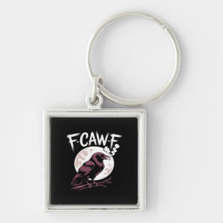 F-Caw-F Classic Minimal Clean Key Ring