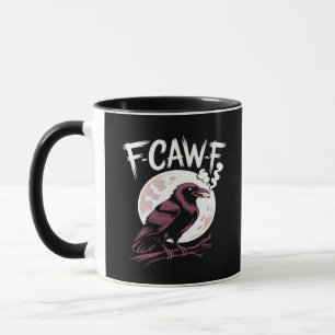 F-Caw-F Classic Minimal Clean Mug