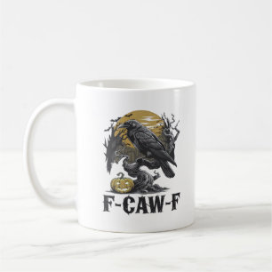 F-Caw-F Classic Minimal Design Coffee Mug