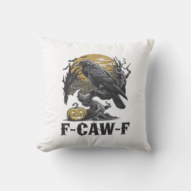 F-Caw-F Classic Minimal Design Cushion (Front)