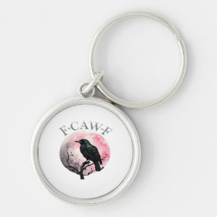F-Caw-F Classic Retro Cool Key Ring