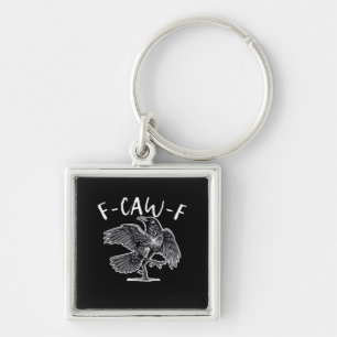 F-Caw-F Classic Retro Key Ring