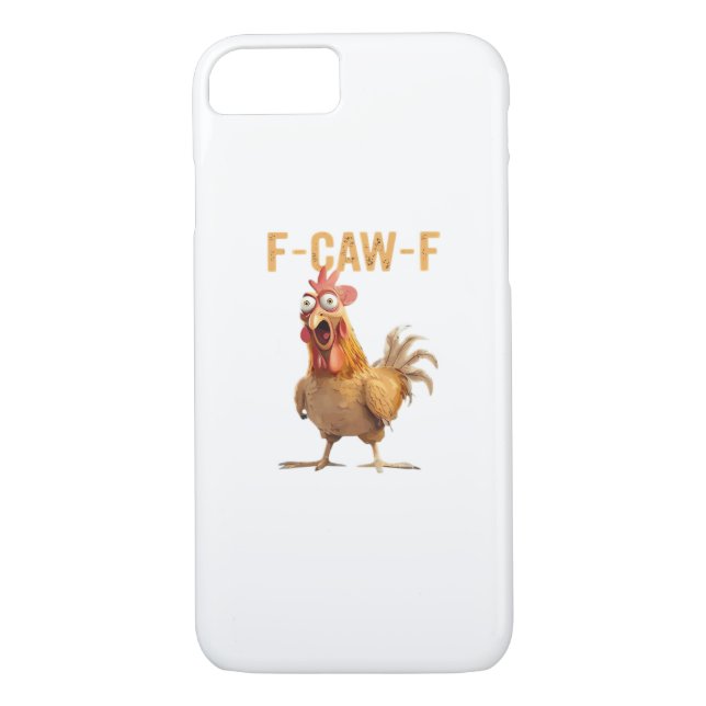 F-Caw-F Classic Retro Style Case-Mate iPhone Case (Back)