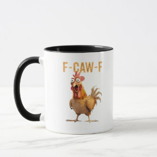 F-Caw-F Classic Retro Style Mug