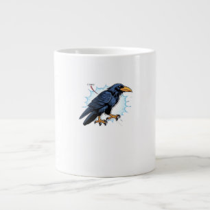 F-Caw-F Classic Simple Clean Large Coffee Mug