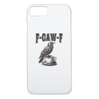 F Caw F Coffee F-Caw-F Crow Adult Humour Graphic V