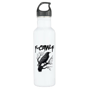 F-Caw-F Comfort Support Your Murder Essential Funn 710 Ml Water Bottle