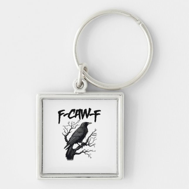 F-Caw-F Comfort Support Your Murder Essential Funn Key Ring (Front)