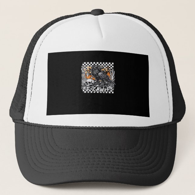 F-Caw-F Cool Retro Trucker Hat (Front)