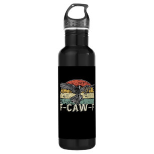 F-Caw-F Cow Funny Bird Vintage Sunset Funny Humour 710 Ml Water Bottle