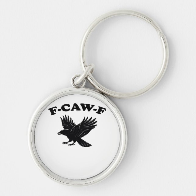 F-Caw-F Creative Style Key Ring (Front)