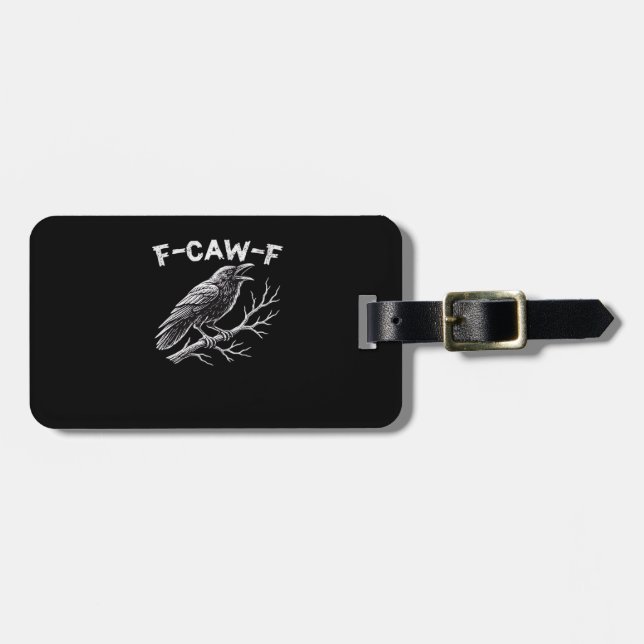 F-Caw-F Creative Style Luggage Tag (Front Horizontal)
