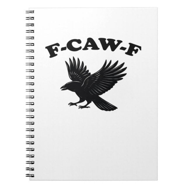 F-Caw-F Creative Style Notebook (Front)