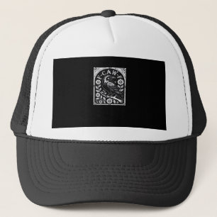 F-Caw-F Crow Aesthetic Casual Trucker Hat