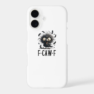 F-Caw-F Crow Bird Funny Crow F-Caw-F Tri-Blend