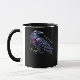 F-Caw-F Crow Classic Retro Style Mug