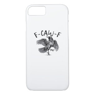 F-Caw-F Crow Essential Retro Classic iPhone 8/7 Case