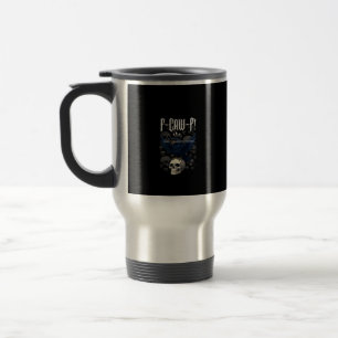 F-Caw-F Crow Graphic Creative Casual Travel Mug