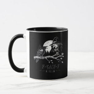 F-Caw-F Crow Halloween Witch F-Caw-F Mug