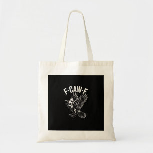 F-Caw-F Crow Retro Classic Tote Bag