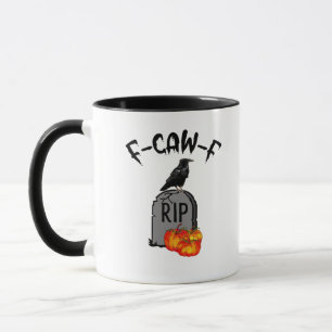 F Caw F Crow Retro Cool Mug