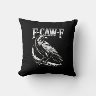 F-Caw-F Crow Womens Trendy Casual Cushion