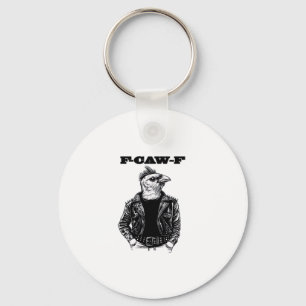 F-Caw-F Essential Aesthetic Design Key Ring