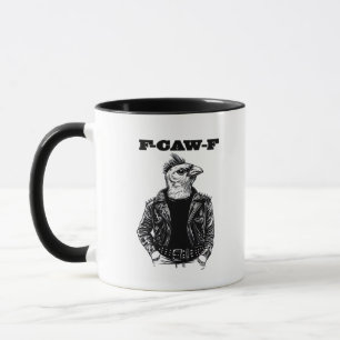 F-Caw-F Essential Aesthetic Design Mug