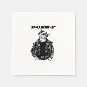 F-Caw-F Essential Aesthetic Design Napkin