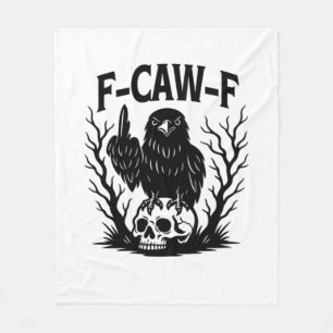 F-Caw-F Essential Cool Unique Fleece Blanket