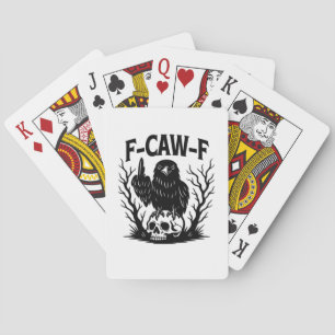 F-Caw-F Essential Cool Unique Playing Cards