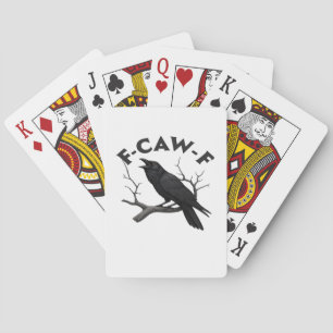 F Caw F Essential Creative Aesthetic Playing Cards