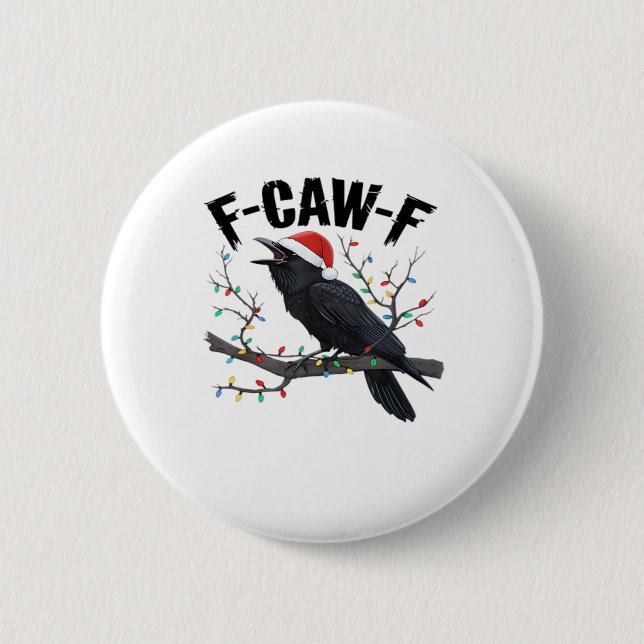 F-Caw-F Essential Creative Casual 6 Cm Round Badge (Front)