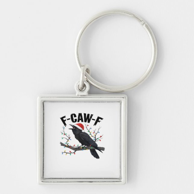 F Caw F Essential Creative Casual Style Key Ring (Front)