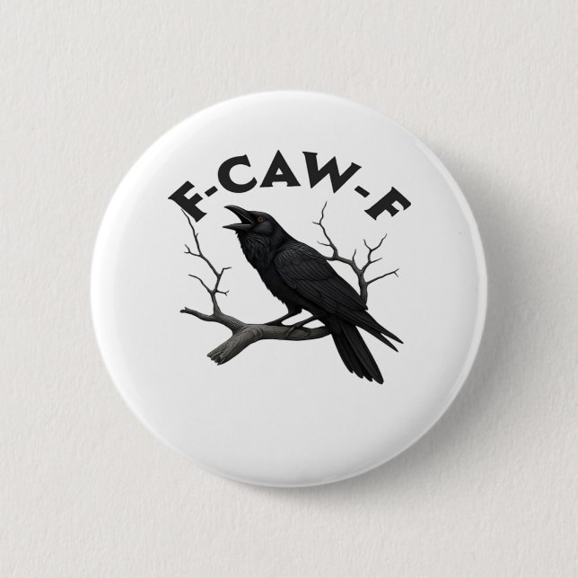 F-Caw-F Essential Creative Style 6 Cm Round Badge (Front)