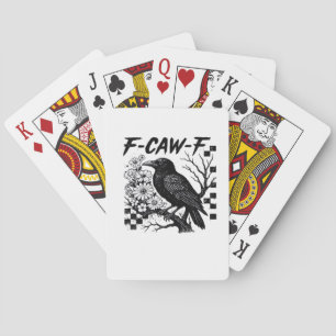 F-Caw-F Essential Funny Trendy Playing Cards