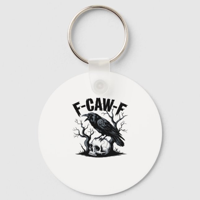F-Caw-F Essential Minimal Clean Key Ring (Front)